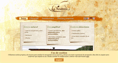 Desktop Screenshot of casarurallavendimia.com