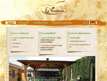 Tablet Screenshot of casarurallavendimia.com